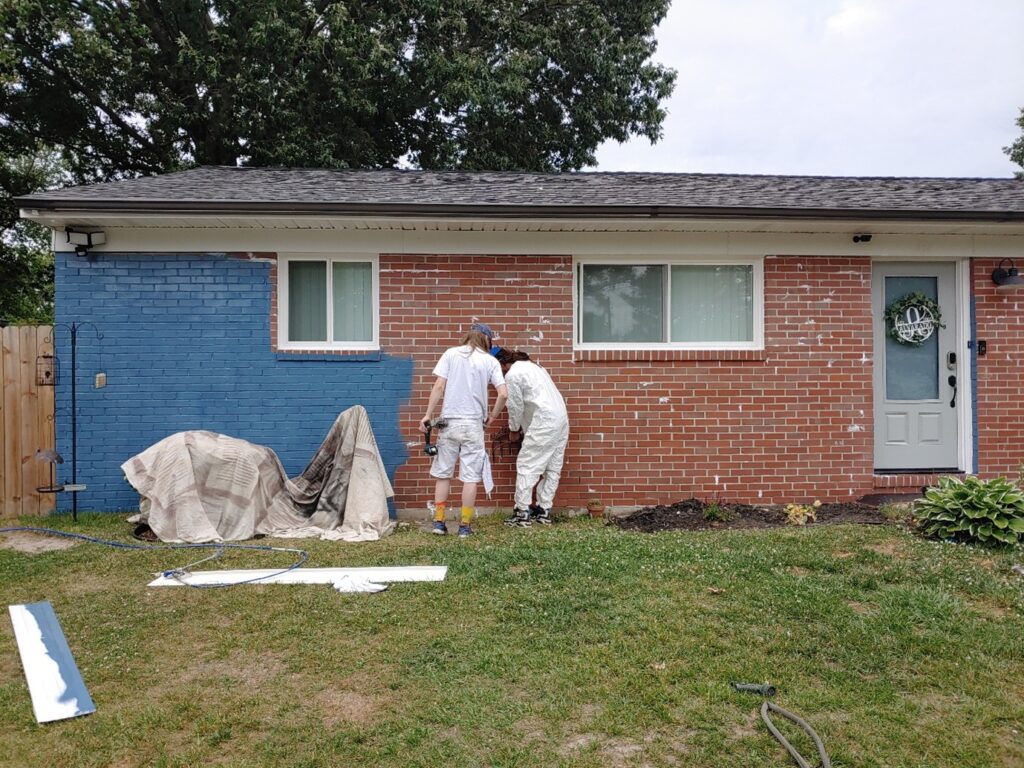 Brick Painting Services